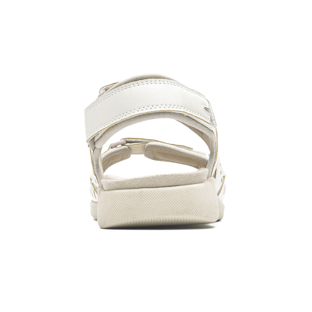 Rockport Singapore Womens Sandals - Eileen Comfort White - CM6970251